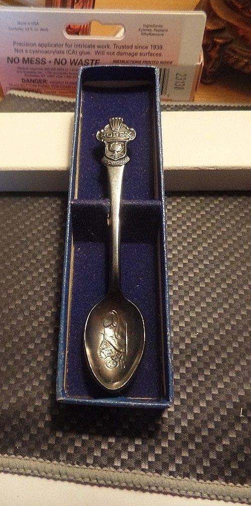 VINTAGE ROLEX BUCHERER LUCERNE  SPOON CB 69