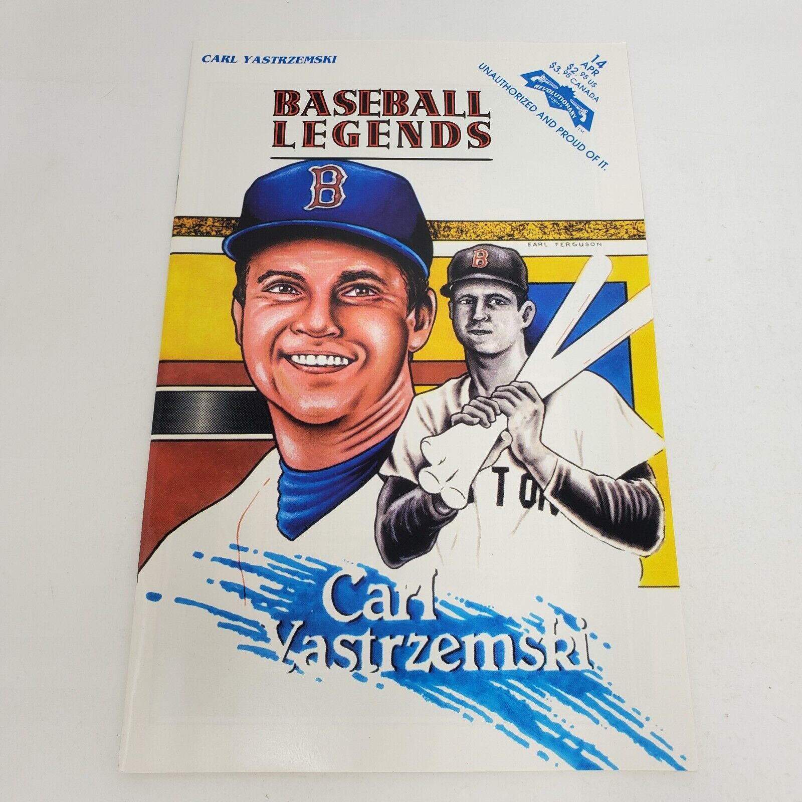 Baseball Legends #14 Carl Yastrzemski Comic (Revolutionary 1993 Boston Red Sox)