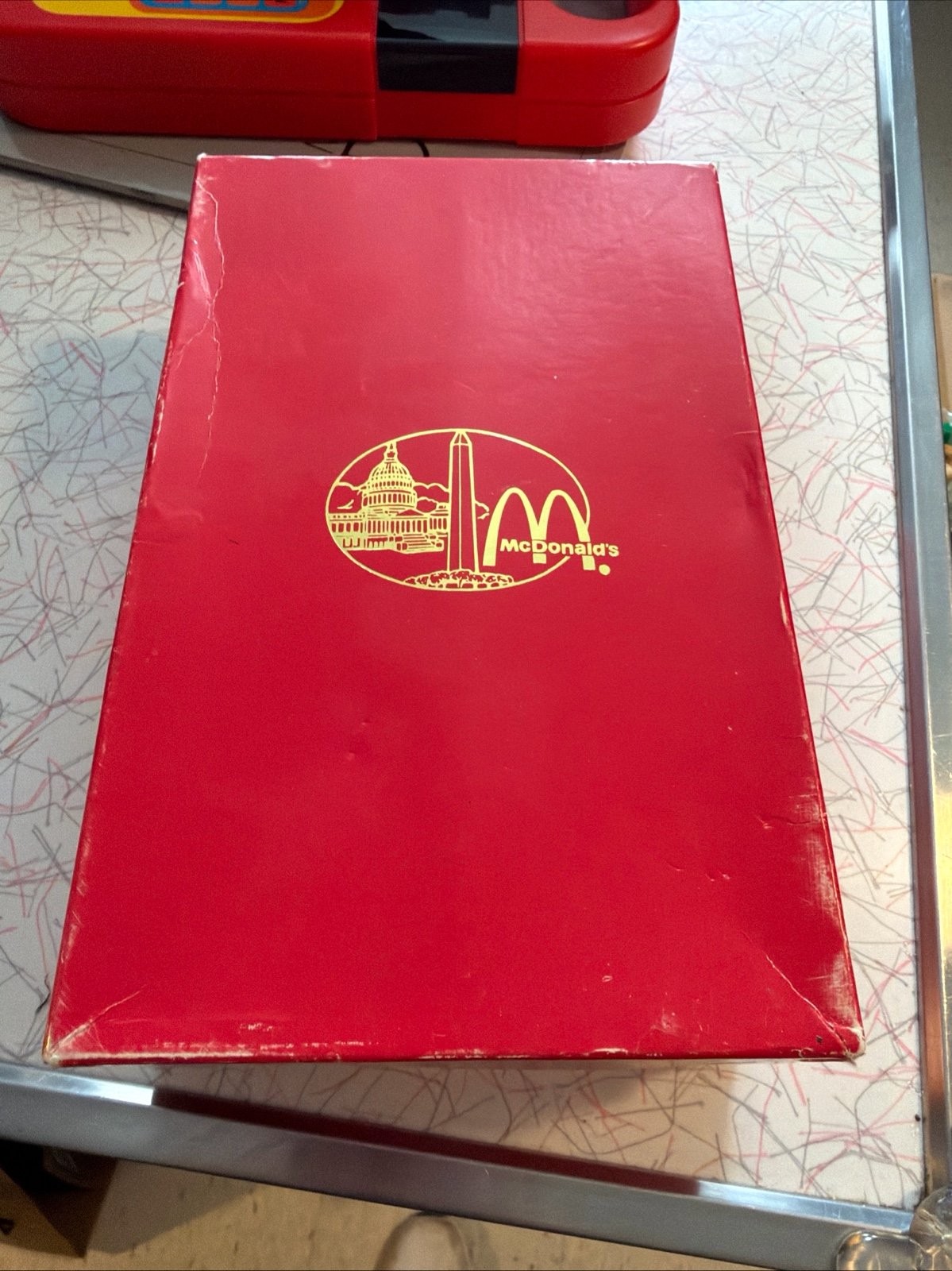 Vtg McDonalds Convention DC Champagne Flutes 10,000th Restaurant Collector Items Vtg McDonalds Convention DC Champagne Flutes 10,000th Restaurant Collector Items