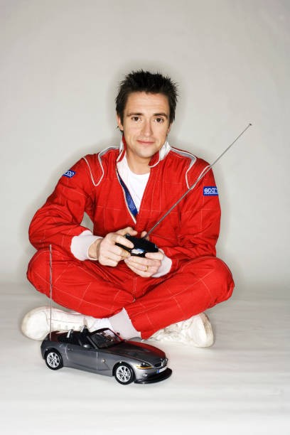 Presenter Richard Hammond poses for a portrait shoot in London UK Old Photo 1