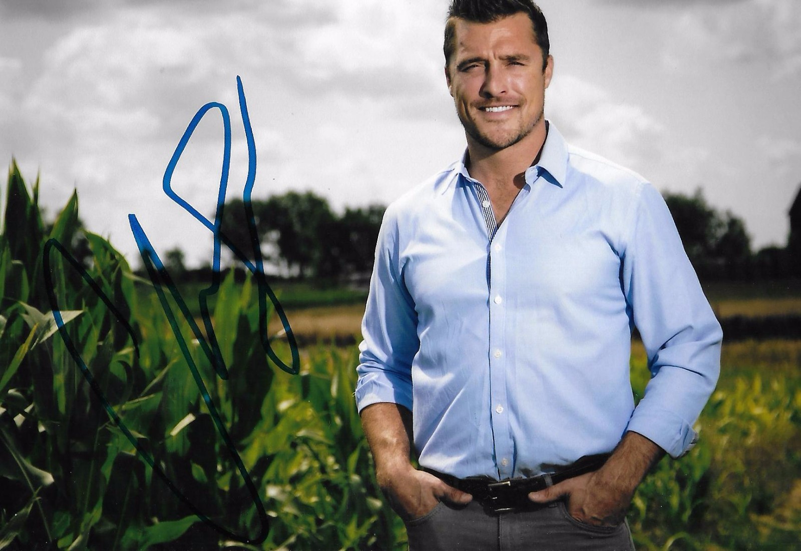Chris Soules Signed The Bachelor Iowa TV RARE PROOF COA LOOK Chris Soules Signed The Bachelor Iowa TV RARE PROOF COA LOOK
