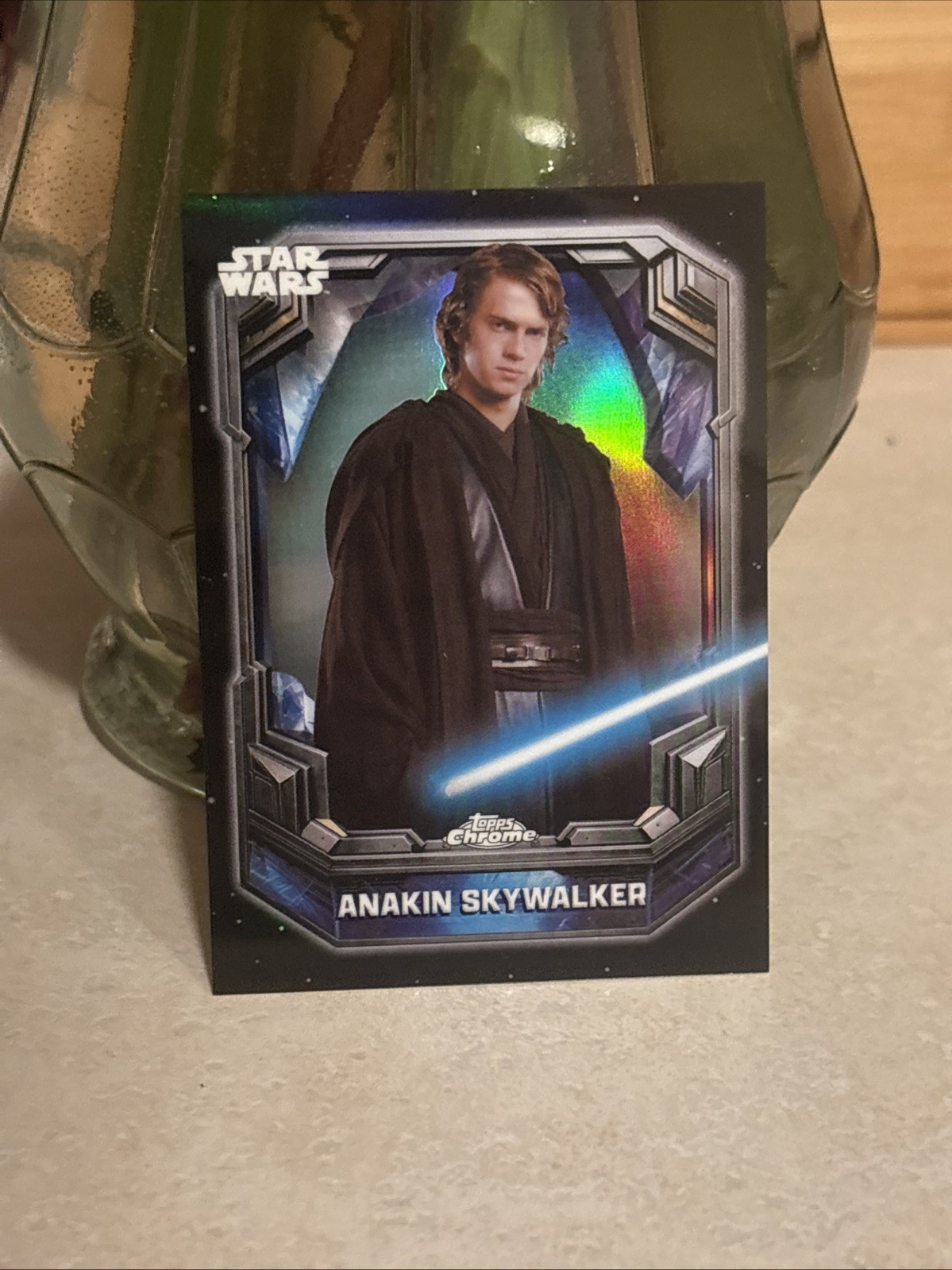 2026 Topps Chrome Star Wars Cosmic Crystals Refractor Anakin Skywalker Case Hit