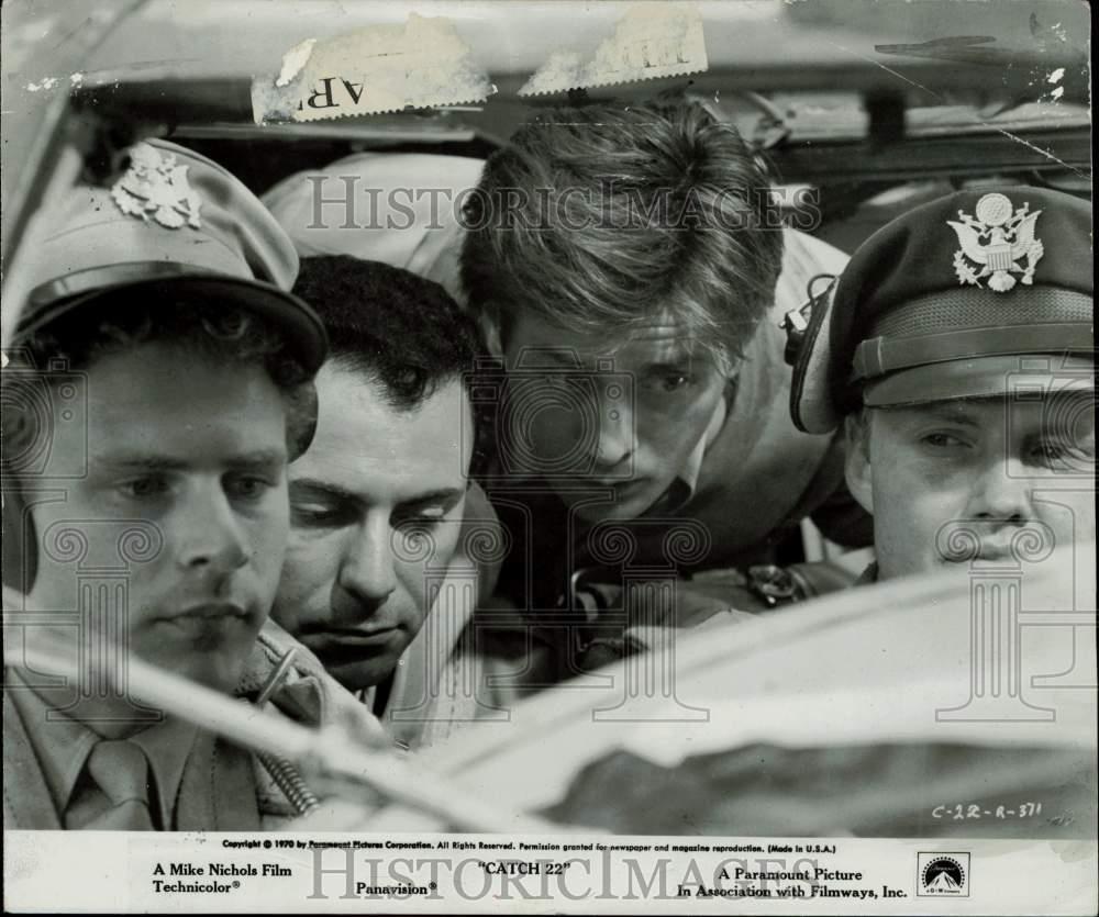 1965 Press Photo Martin Sheen and co stars in a scene from 1965 Press Photo Martin Sheen and co stars in a scene from