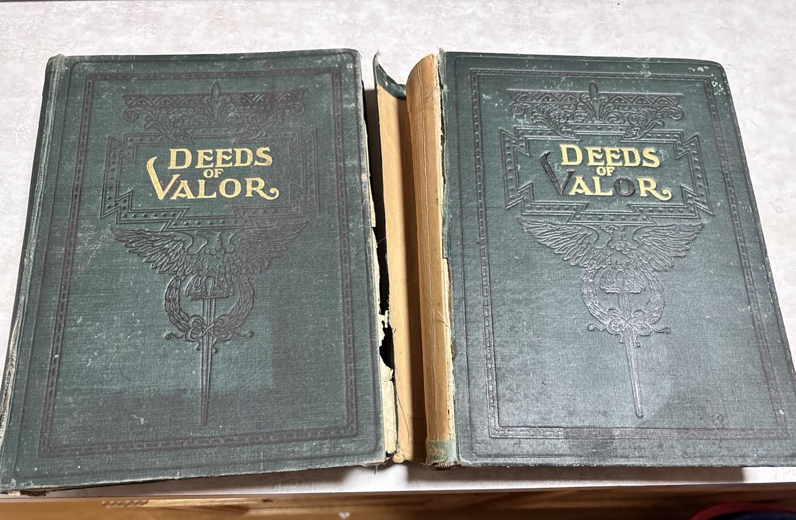 Deeds of Valor Vol 1 Vol 2 1906 medal of honor war US history Acceptable Deeds of Valor Vol 1 Vol 2 1906 medal of honor war US history Acceptable