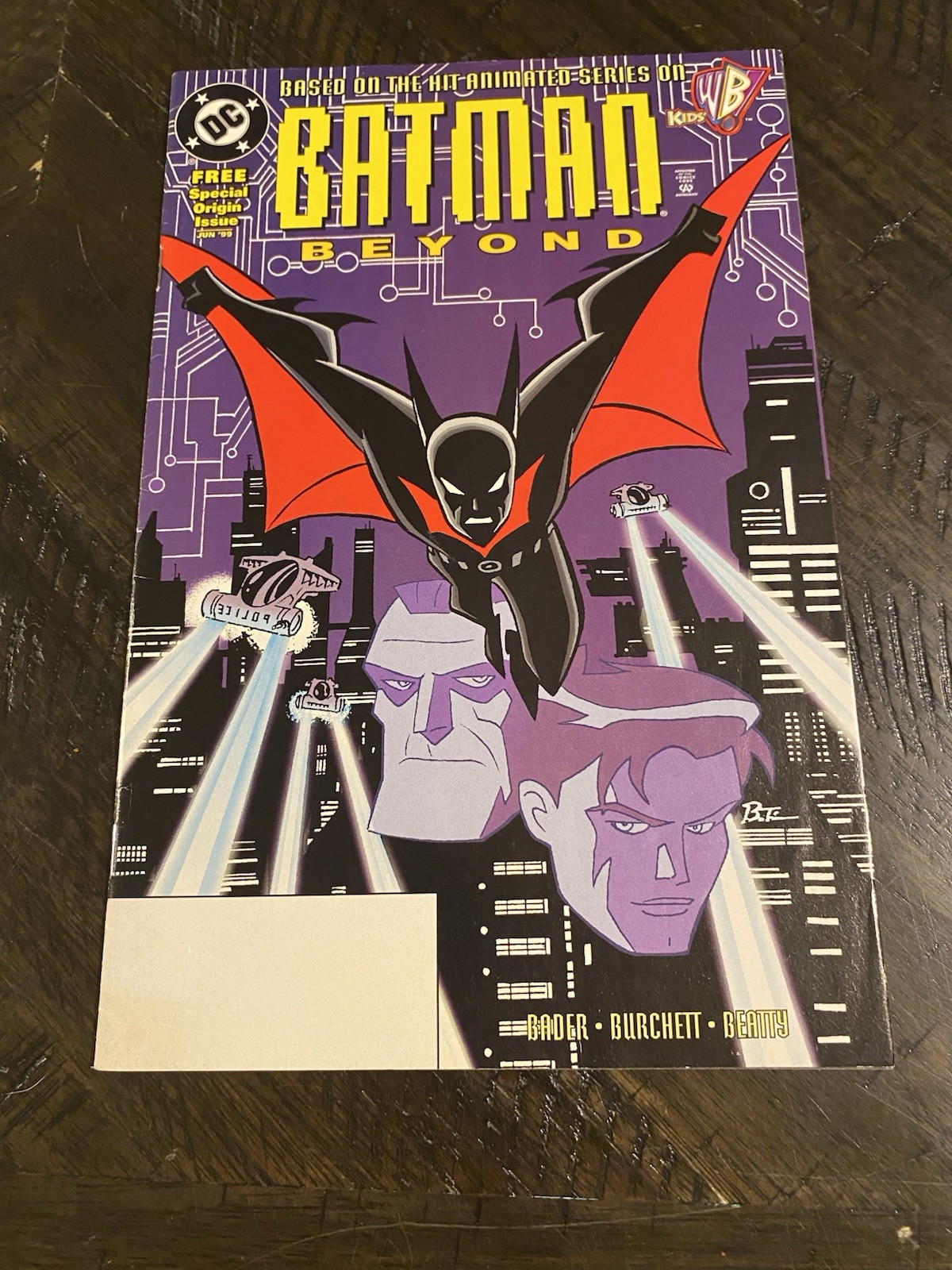 Batman Beyond 1 Special Origin Issue 1st Solo Series Terry Mcginnis DC Gemini