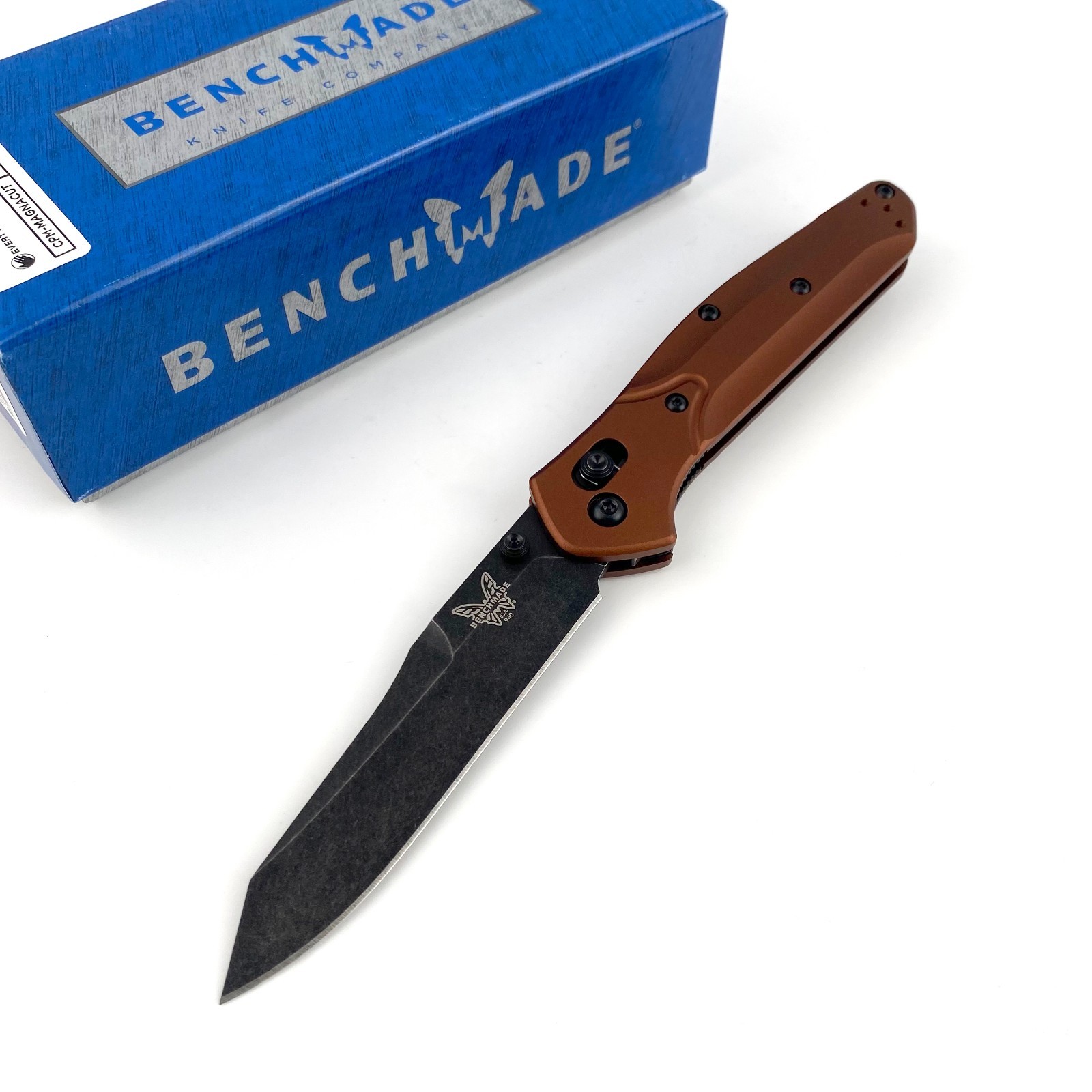 Benchmade 940BK-03 Osborne Burnt Copper Aluminum MagnaCut Blade Folding Knife Benchmade 940BK-03 Osborne Burnt Copper Aluminum MagnaCut Blade Folding Knife