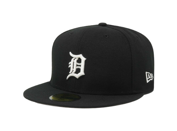 Authentic New Era MLB On-Field 59Fifty Fitted Cap Detroit Tigers - BLACK / WHITE