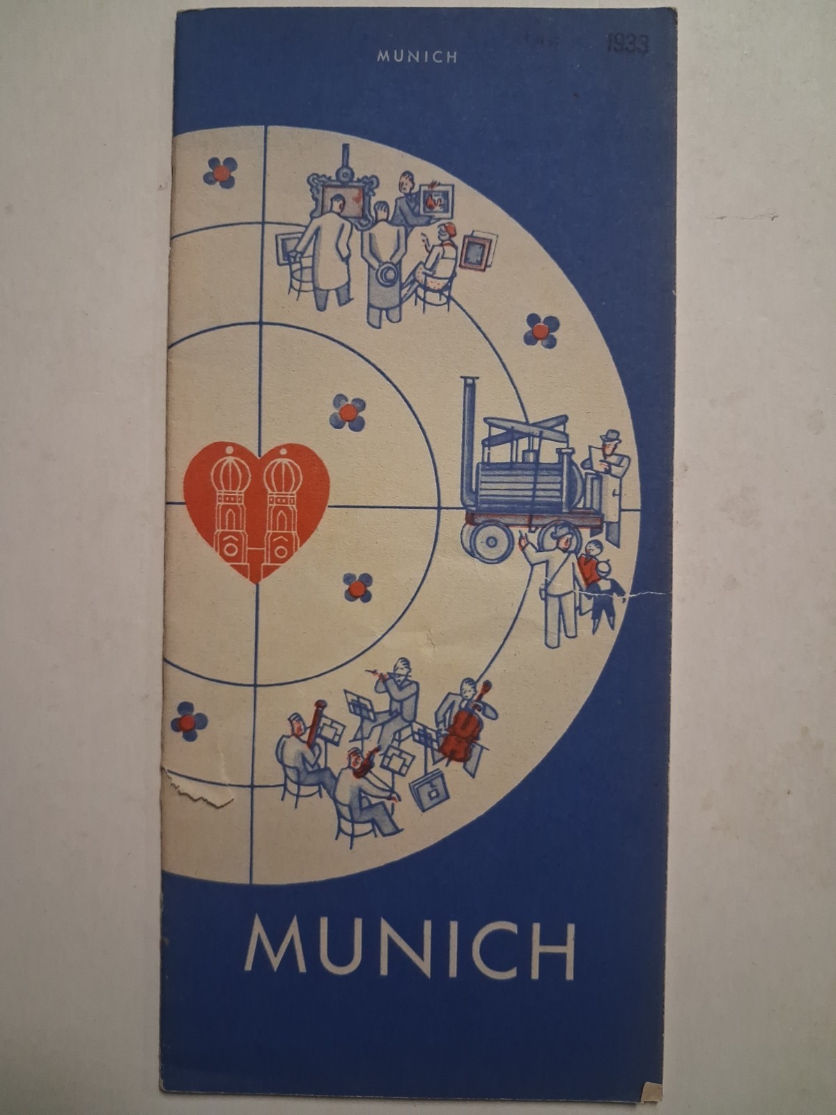1933 Munich GERMANY Travel THIRTIES US Tourism brochure