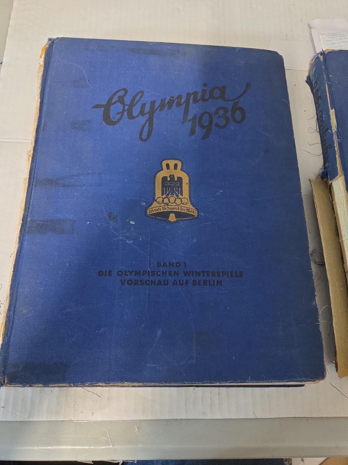 1936 Olympia Cigarette Card Album Set Complete Volumes 1 & 2 Jesse Owens History