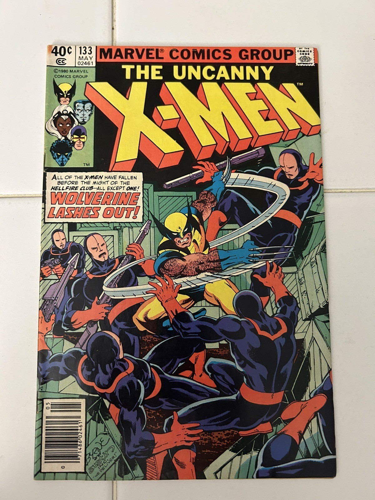 The X-Men #133 Newsstand Variant (Marvel Comics May 1980)