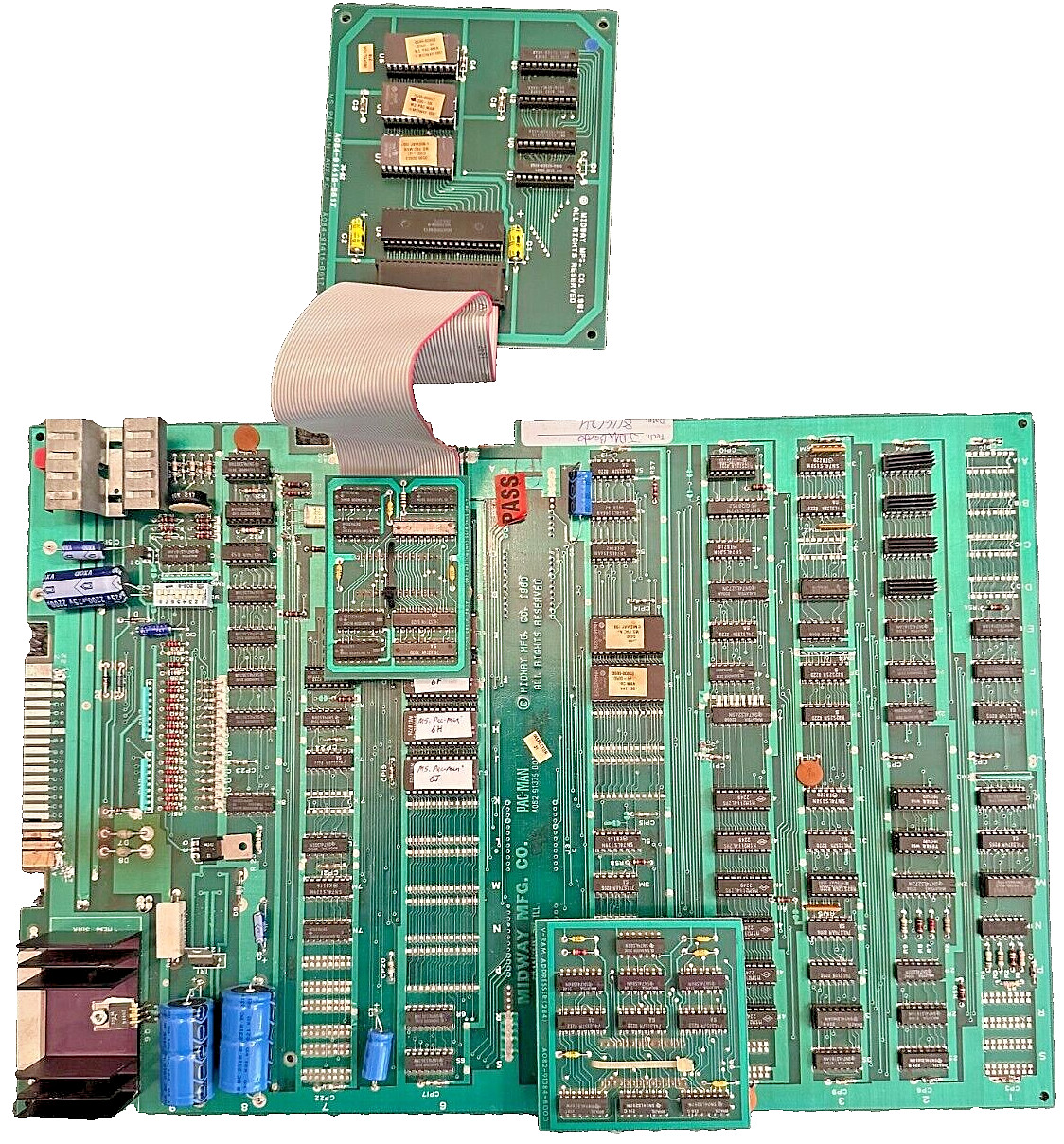 Midway Ms. Pac-Man PCB game board REPAIR ESTIMATE, BENCH TEST & RETURN SHIPPING Midway Ms. Pac-Man PCB game board REPAIR ESTIMATE, BENCH TEST & RETURN SHIPPING
