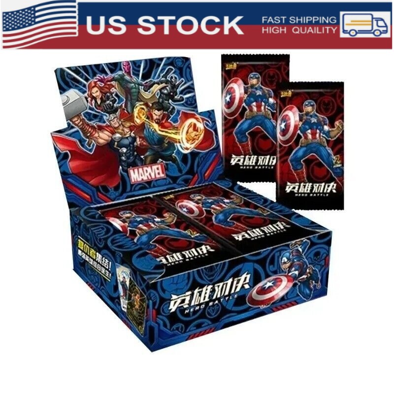 Marvel Kayou Series New Hero Battle NOT WEISS Box RARE Blue 30 Pack New US Marvel Kayou Series New Hero Battle NOT WEISS Box RARE Blue 30 Pack New US