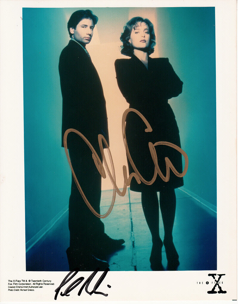 Chris Carter autographed signed autograph X-Files 8x10 color publicity photo COA