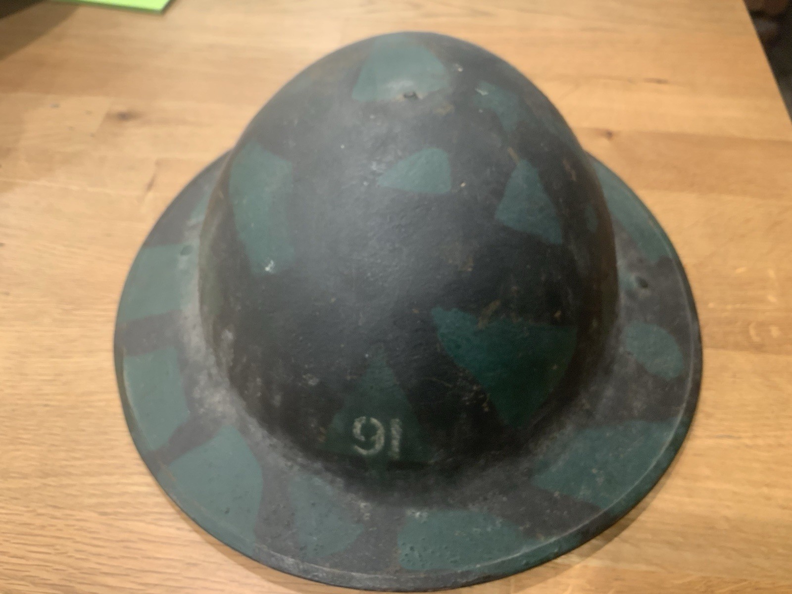 ww1 doughboy helmet m 1917 Camo Painted With Full Liner ww1 doughboy helmet m 1917 Camo Painted With Full Liner