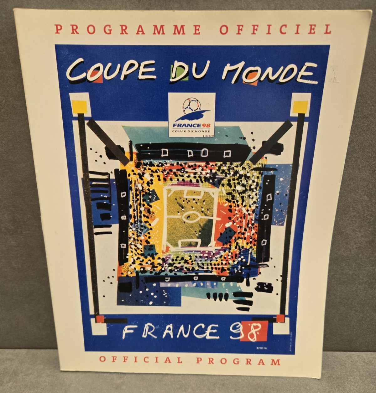 1998 World Cup France Official Program Souvenir Coupe Du Monde 1998 World Cup France Official Program Souvenir Coupe Du Monde