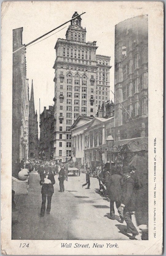 Vintage 1904 New York City Postcard \