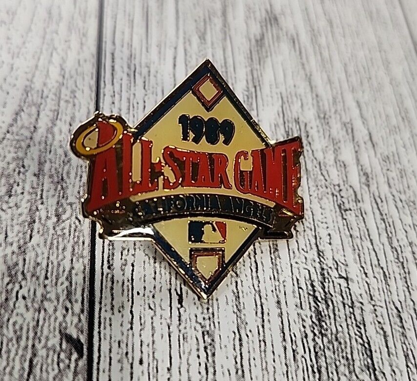 MLB Baseball 1989 All Star Game Anaheim Angels Collectible Lapel Hat Pin