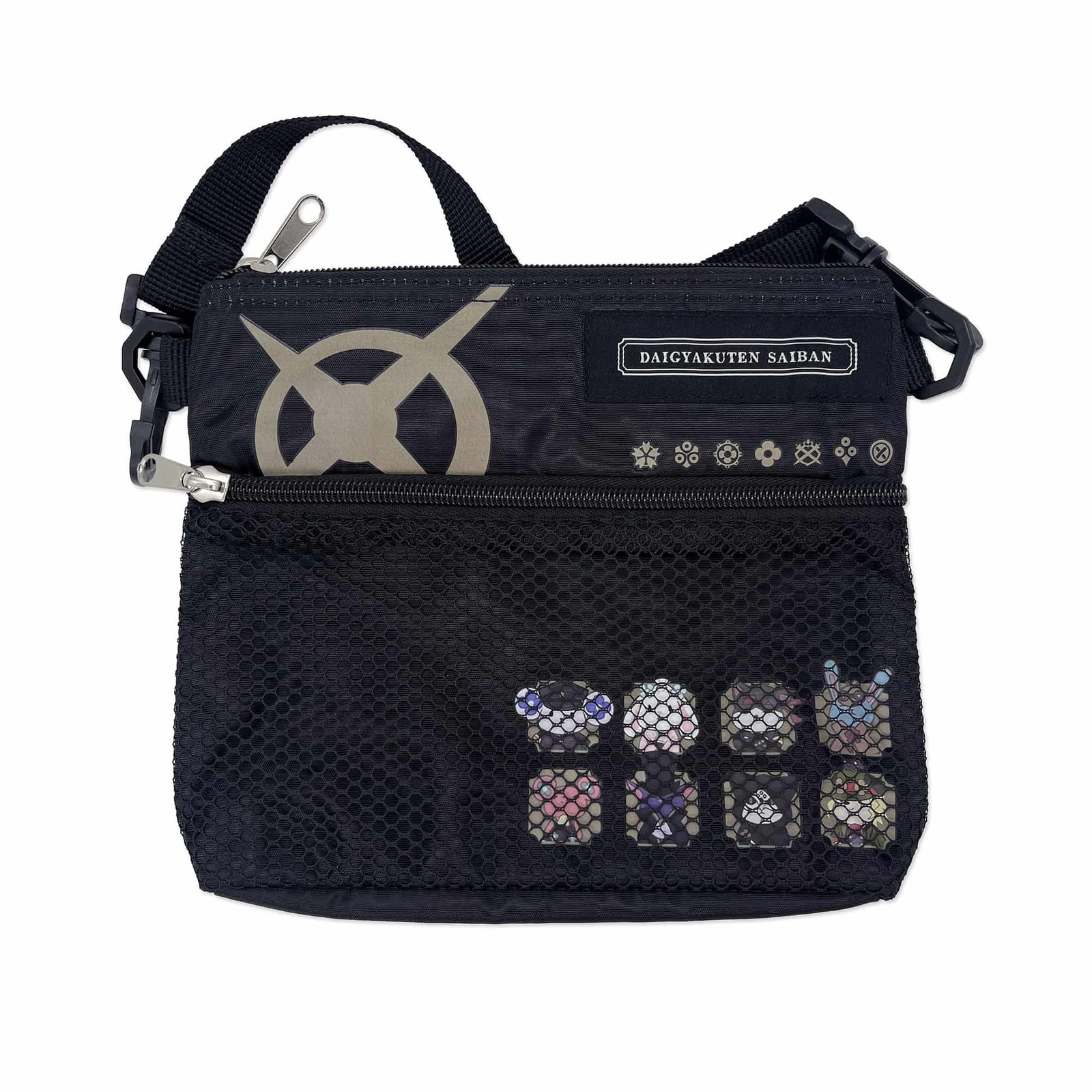 The Great Ace Attorney Mini Shoulder Bag Clear Window Pouch Journey Collection The Great Ace Attorney Mini Shoulder Bag Clear Window Pouch Journey Collection