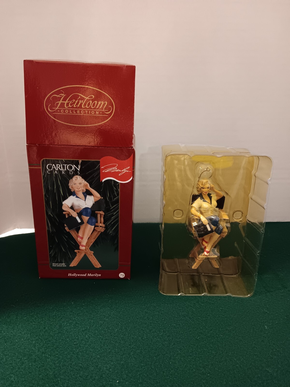 Carlton Cards Hollywood Marilyn Monroe Christmas Ornament 1999 Carlton Cards Hollywood Marilyn Monroe Christmas Ornament 1999