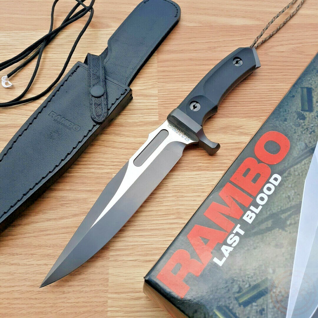 Rambo Last Blood Bowie Fixed Knife 8\