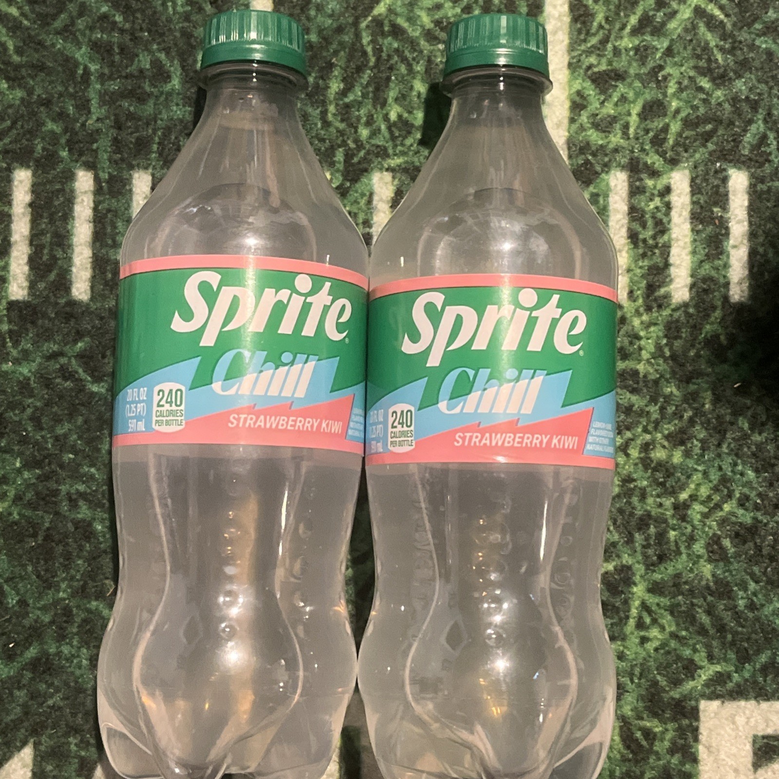 2 Sprite Strawberry Kiwi Limited Edition 20oz Bottles 2 Sprite Strawberry Kiwi Limited Edition 20oz Bottles