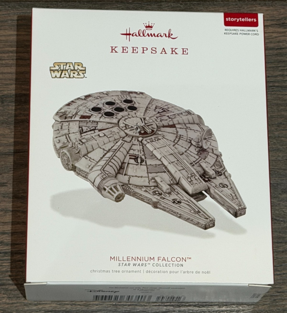 HALLMARK KEEPSAKE 2018 MILLENNIUM FALCON Star Wars Storytellers Ornament NEW HALLMARK KEEPSAKE 2018 MILLENNIUM FALCON Star Wars Storytellers Ornament NEW