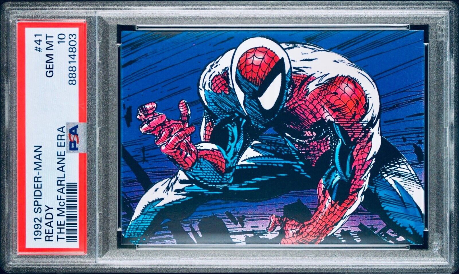 READY #41 PSA 10 GEM MT 1992 Spider-Man The McFarlane Era *POP 1