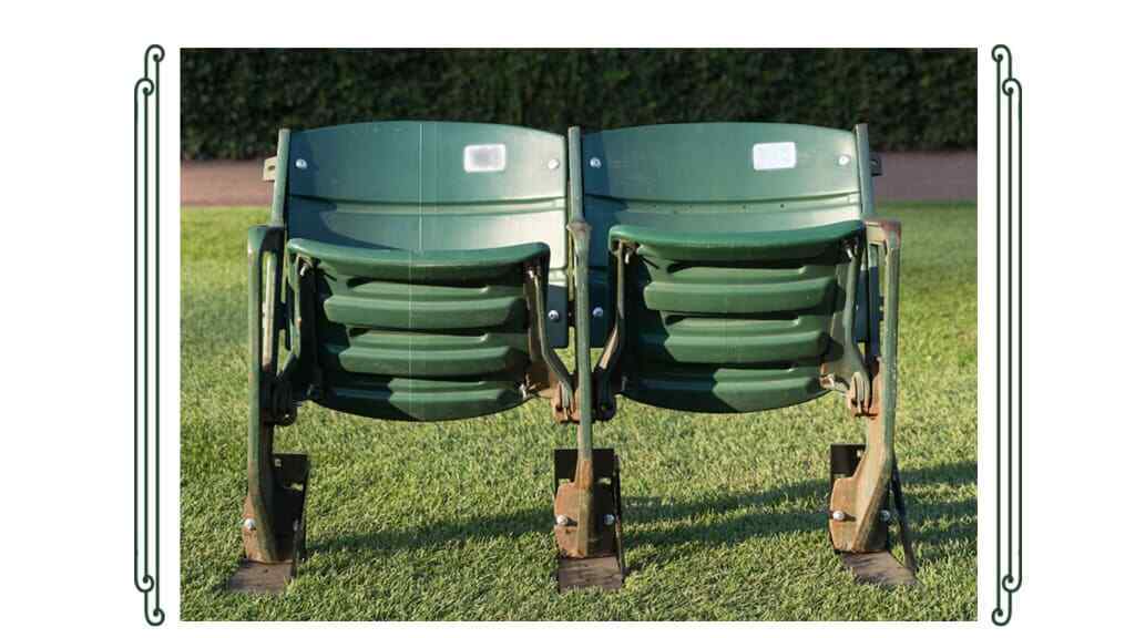 Wrigley Field Stadium Seats - post World Series removal