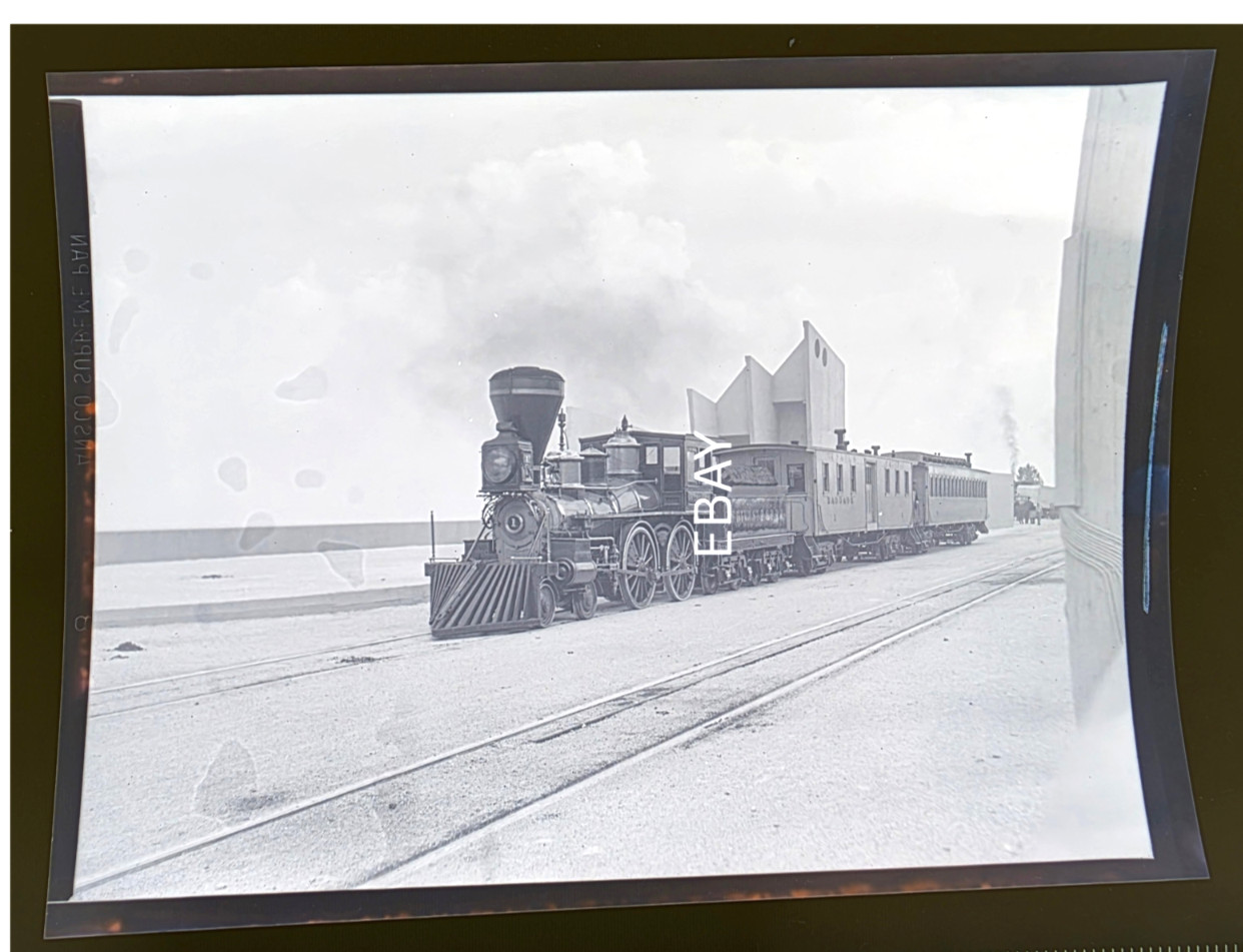 C. 1940s Great Northern Railroad No. 1 William Crooks CHI RR Fair Photo Negative C. 1940s Great Northern Railroad No. 1 William Crooks CHI RR Fair Photo Negative