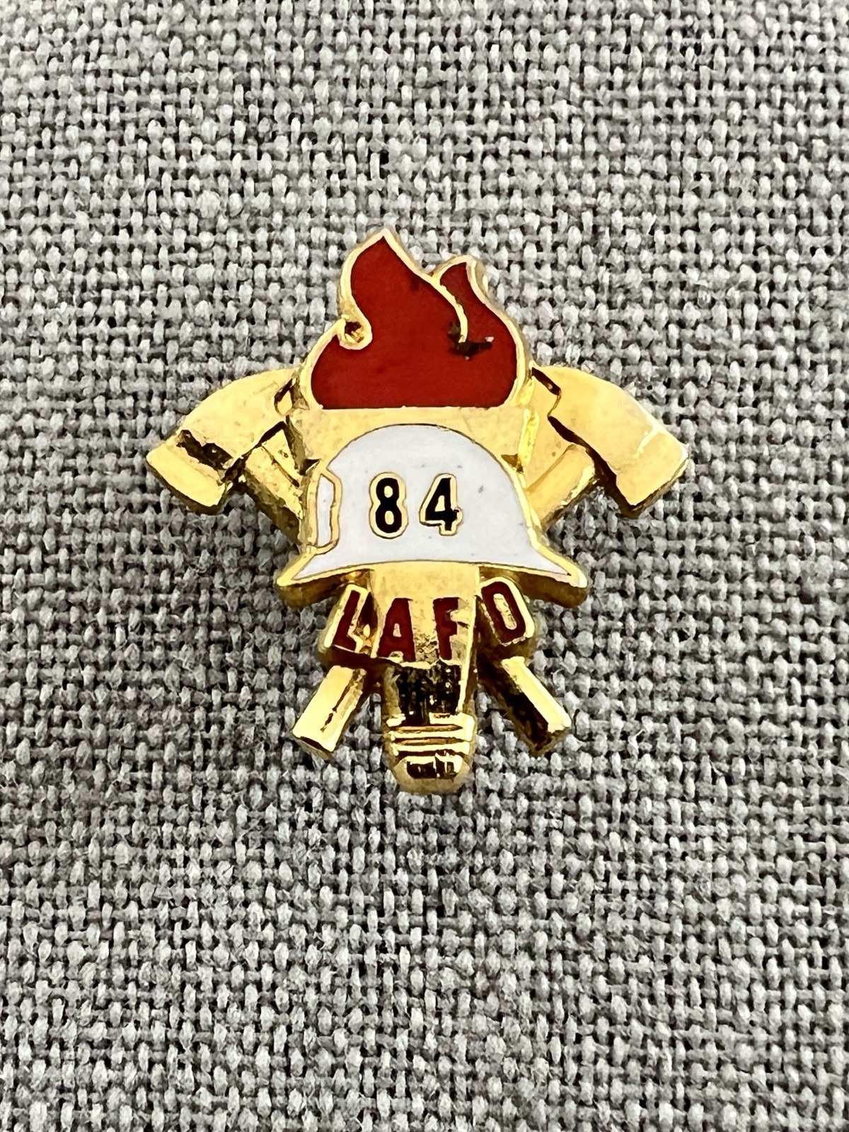 Vintage Olympic 1984 LAFD Los Angeles Fire Department 84 Lapel Pin Pinback Vintage Olympic 1984 LAFD Los Angeles Fire Department 84 Lapel Pin Pinback