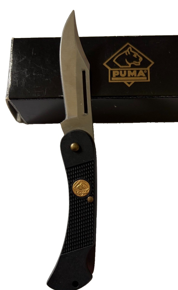 Puma-Werk P231255 Aviator Folding Pocket Knife Made Germany NOS Original Box