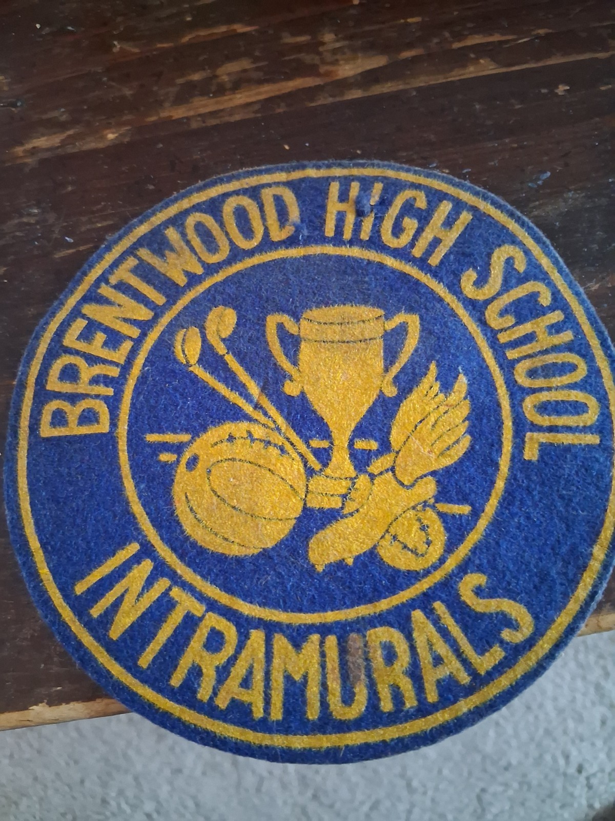 Brentwood High School Intramurals Patch Brentwood PA