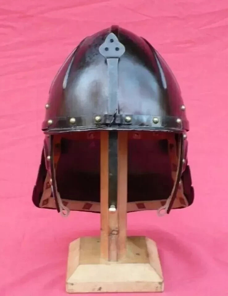 Medieval Lobster-Tail Pot Helmet English Civil War Era Helmet HalloweenGift item Medieval Lobster-Tail Pot Helmet English Civil War Era Helmet HalloweenGift item
