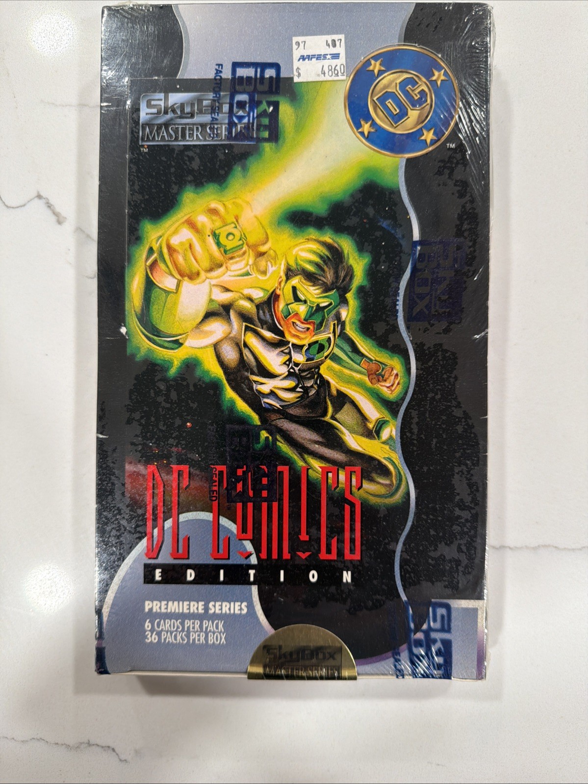 New 1994 SkyBox DC Comics Master Premiere Series Trading cards Sealed Box New 1994 SkyBox DC Comics Master Premiere Series Trading cards Sealed Box