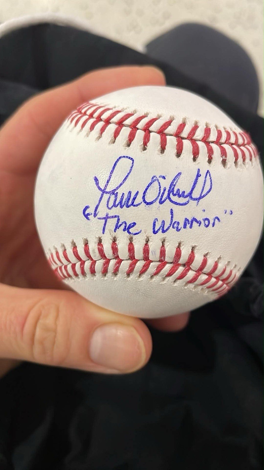 Paul O'Neill Autographed New York Yankees OMLB Inscribed The Warrior MLB Coa Paul O'Neill Autographed New York Yankees OMLB Inscribed The Warrior MLB Coa