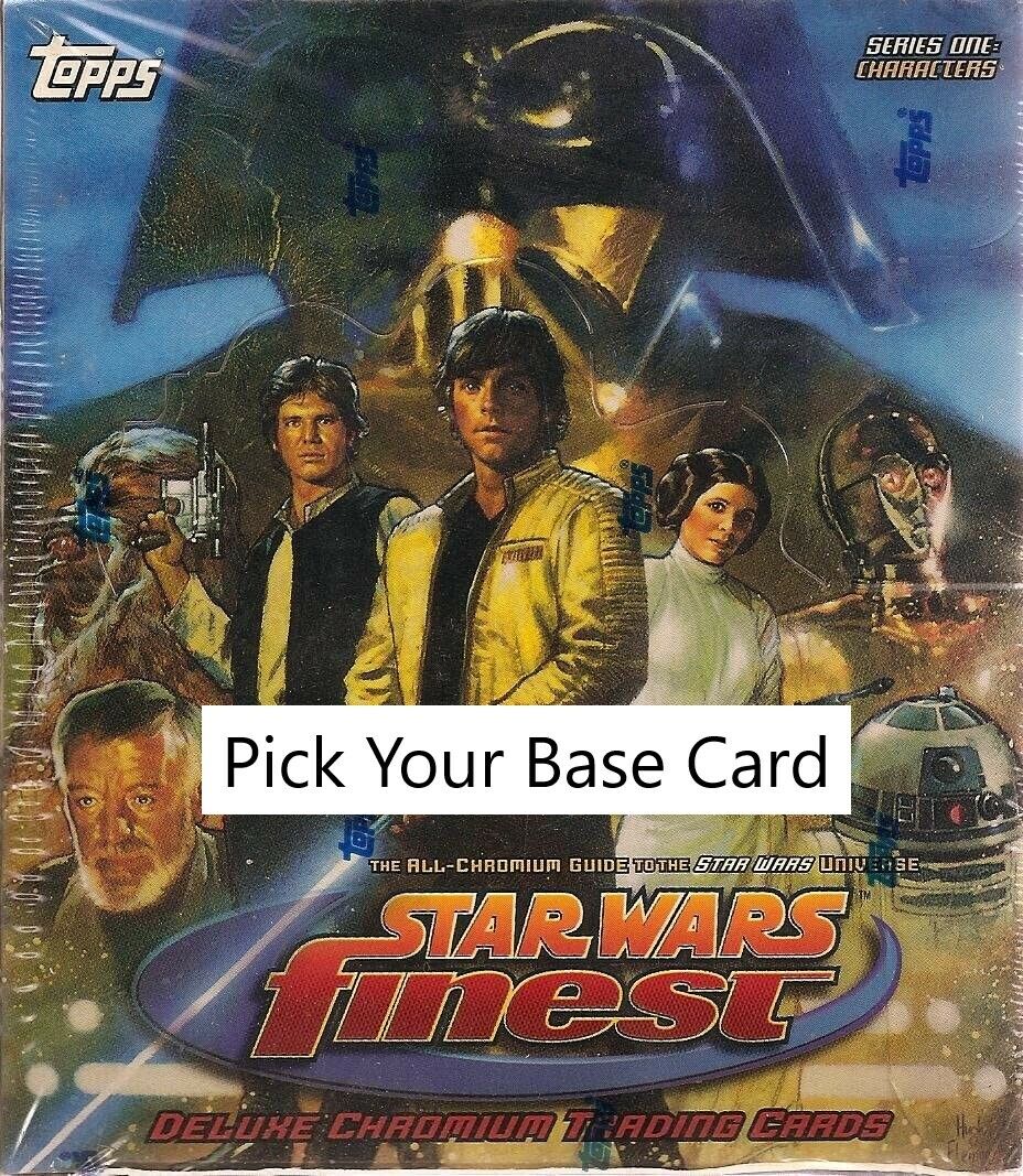 1996 Topps Star Wars Finest - Pick a Base Card