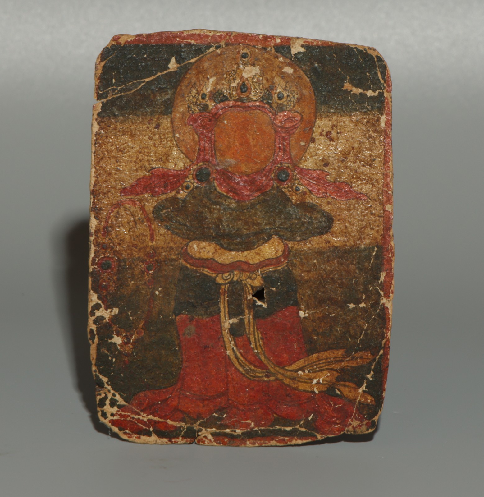 Real Rare Tibet 17th Century Old Antique Buddhist Tsaklis Thangka Special Theme Real Rare Tibet 17th Century Old Antique Buddhist Tsaklis Thangka Special Theme