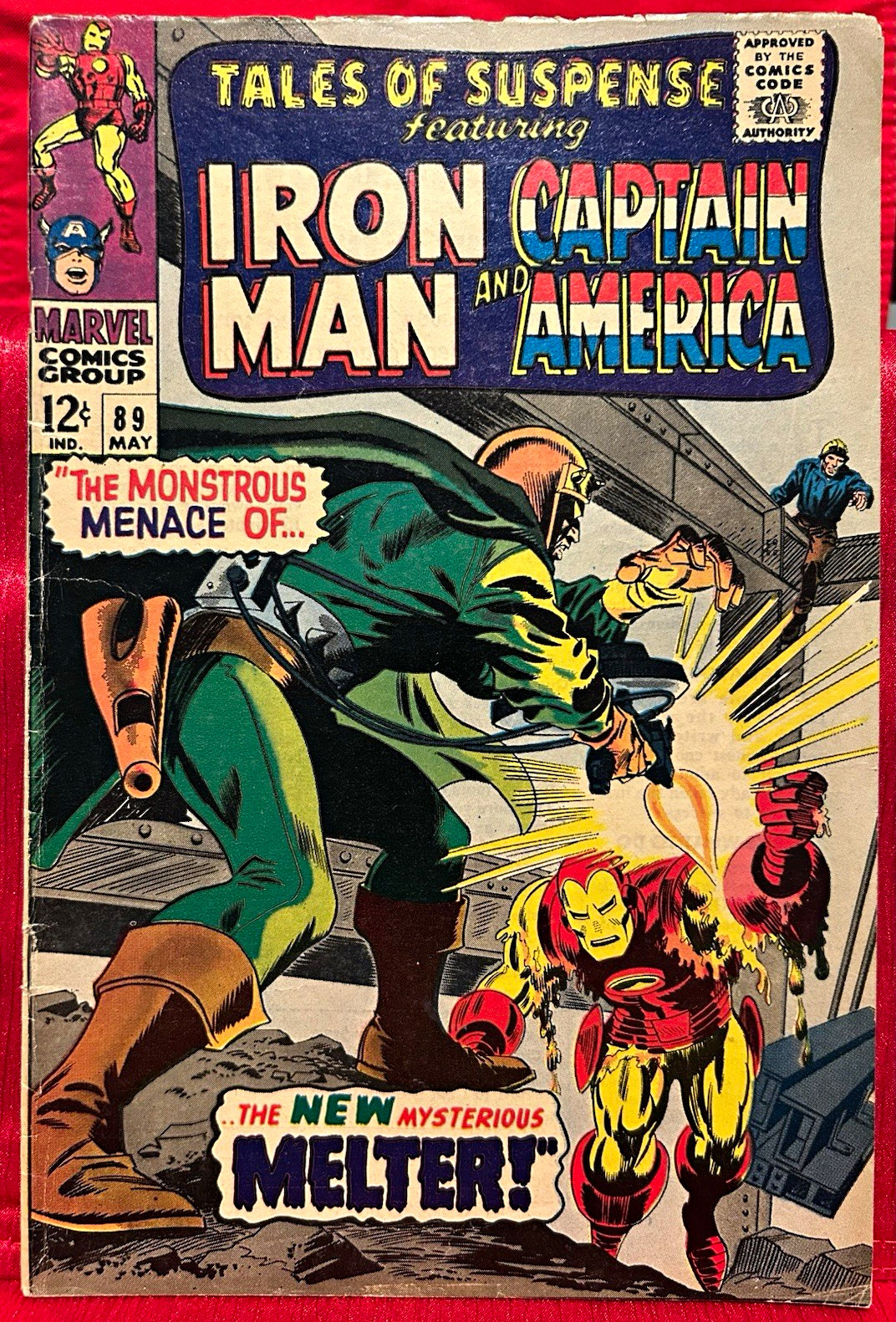 Marvel Comics Tales of Suspense #89 (1967) Iron Man, Captain America