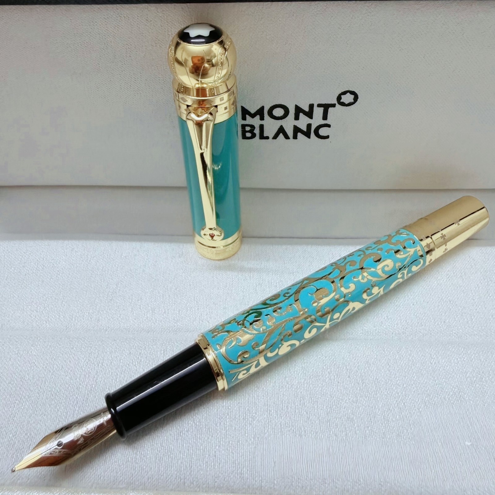 Mont.blanc Patron of Art Homage to Victoria Limited Edition 4810 With Box Mont.blanc Patron of Art Homage to Victoria Limited Edition 4810 With Box