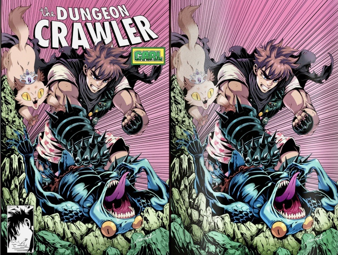 PRESALE DUNGEON CRAWLER CARL 0 NYCC GODTAIL ASM316 HOMAGE EXCLUSIVE SET PRESALE PRESALE DUNGEON CRAWLER CARL 0 NYCC GODTAIL ASM316 HOMAGE EXCLUSIVE SET PRESALE