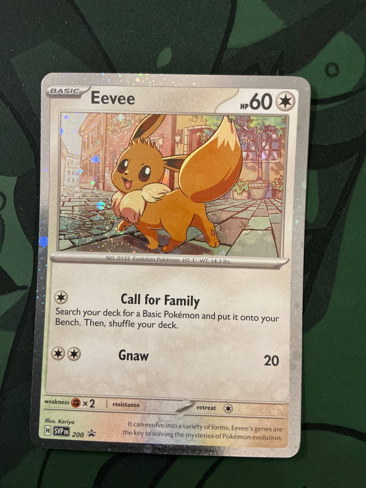 EEVEE SVP Promo 200 Pokemon TCG NM EN EEVEE SVP Promo 200 Pokemon TCG NM EN