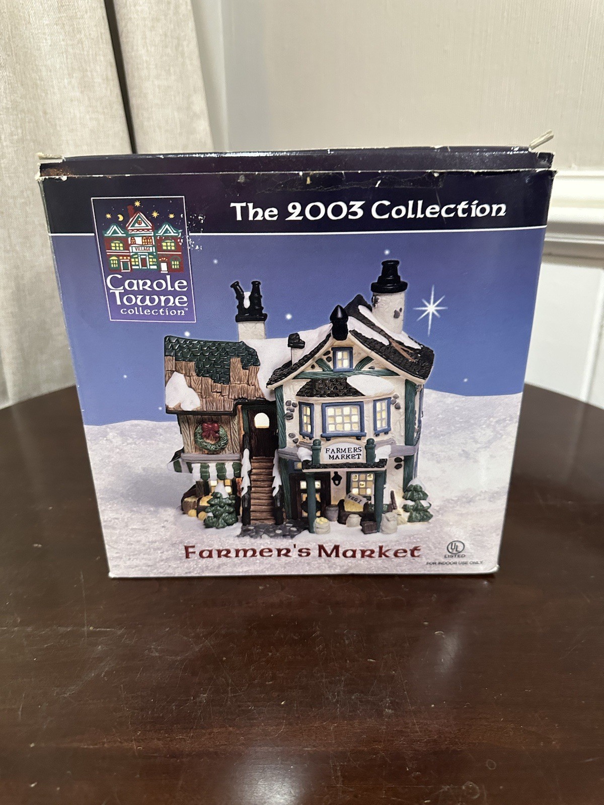 Lemax 2003 Carole Towne Farmers Market Brand New SEALED Lemax 2003 Carole Towne Farmers Market Brand New SEALED