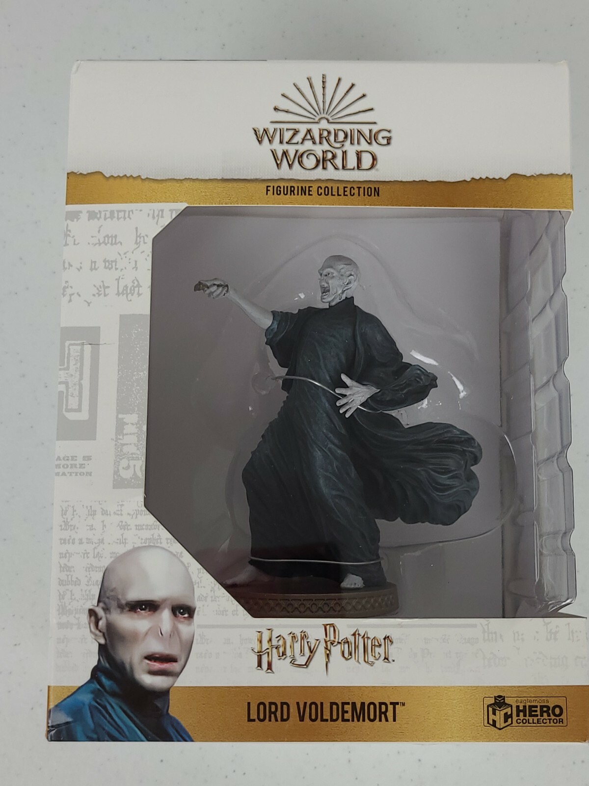 Eaglemoss Lord Voldemort - Harry Potter and Fantastic Beasts - 1:16 Scale - FLAW Eaglemoss Lord Voldemort - Harry Potter and Fantastic Beasts - 1:16 Scale - FLAW