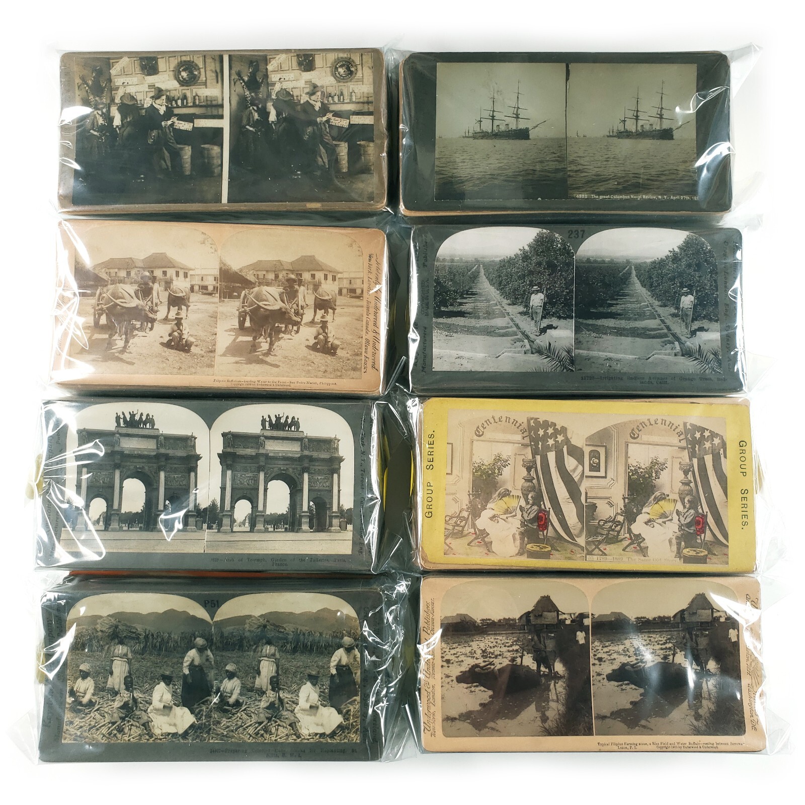 25 Antique Stereoview Cards Lot - Original Mixed Variety 1860s-1920s Photographs 25 Antique Stereoview Cards Lot - Original Mixed Variety 1860s-1920s Photographs