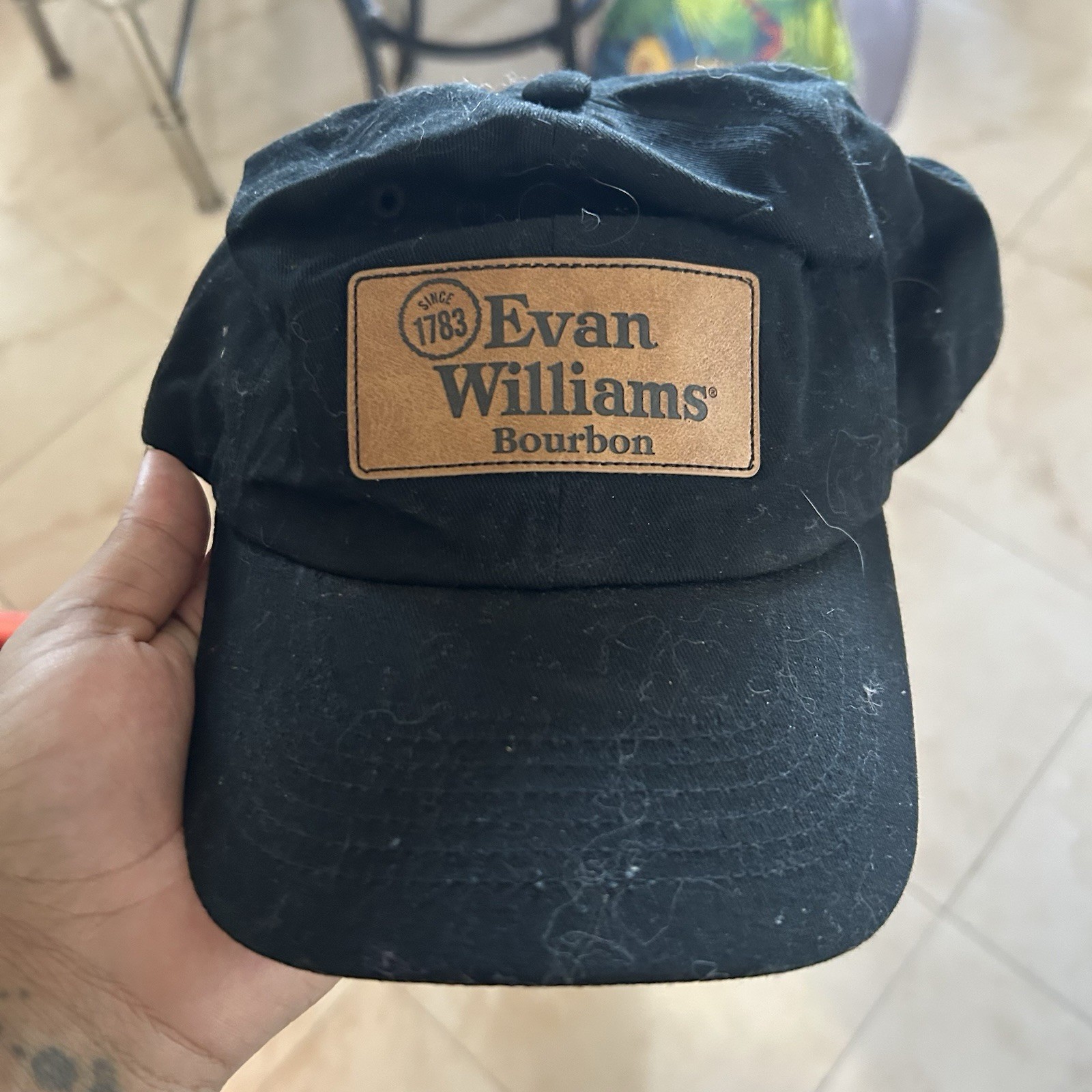 EVAN WILLIAMS BOURBON Baseball Cap Hat Adjustable Strap back OSFA EVAN WILLIAMS BOURBON Baseball Cap Hat Adjustable Strap back OSFA