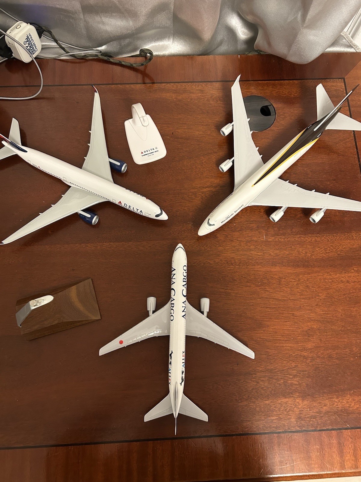 Aircraft Model Lot – Delta A350 , ANA Cargo 767, UPS 747 Skymarks 1/200 Lot Of 3
