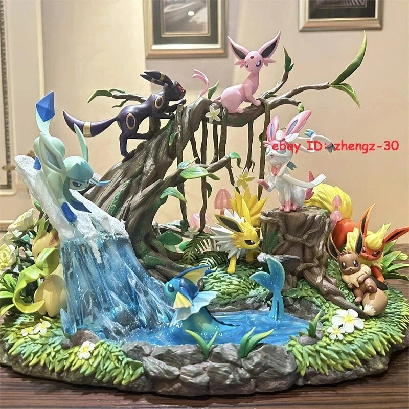 EEVEE FAMILY Figure Painted Statue Anime PVC Model Collectibles Boxed Gift Toys EEVEE FAMILY Figure Painted Statue Anime PVC Model Collectibles Boxed Gift Toys