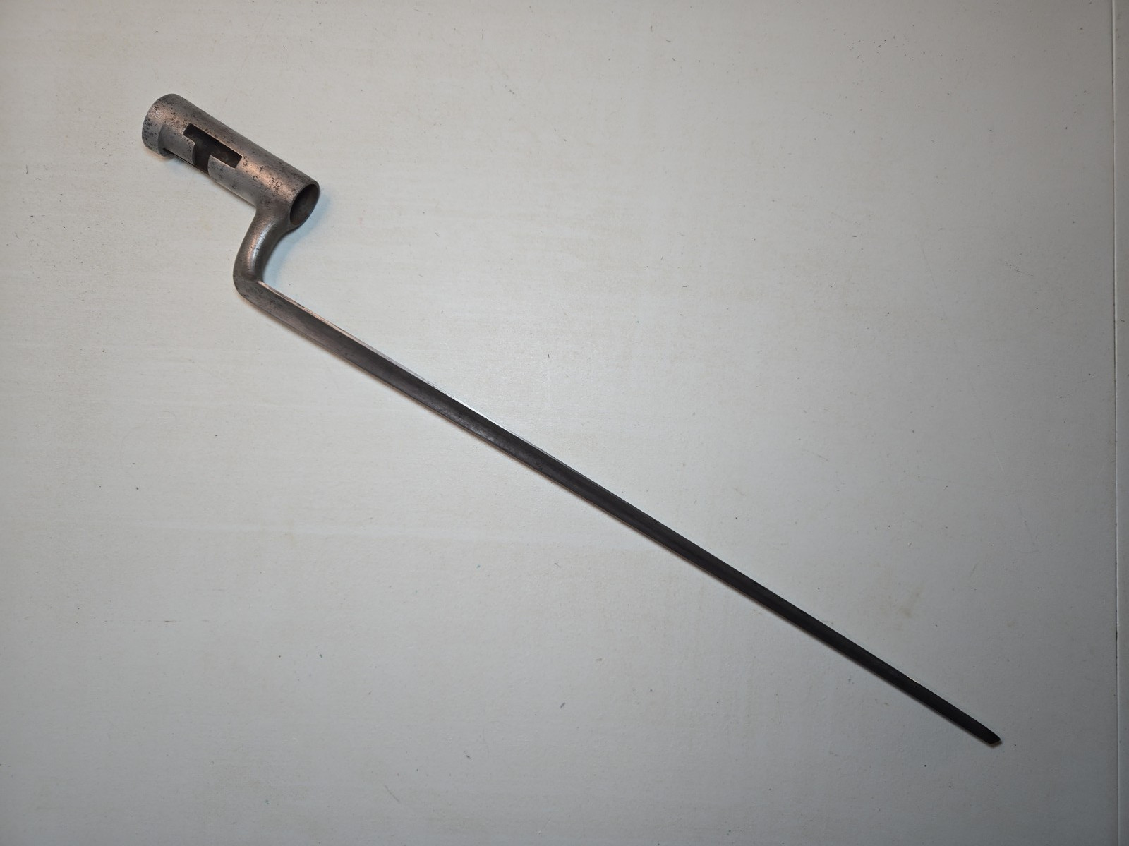 Pre-Civil War Model 1816 Socket Bayonet - Marked US/EB Pre-Civil War Model 1816 Socket Bayonet - Marked US/EB