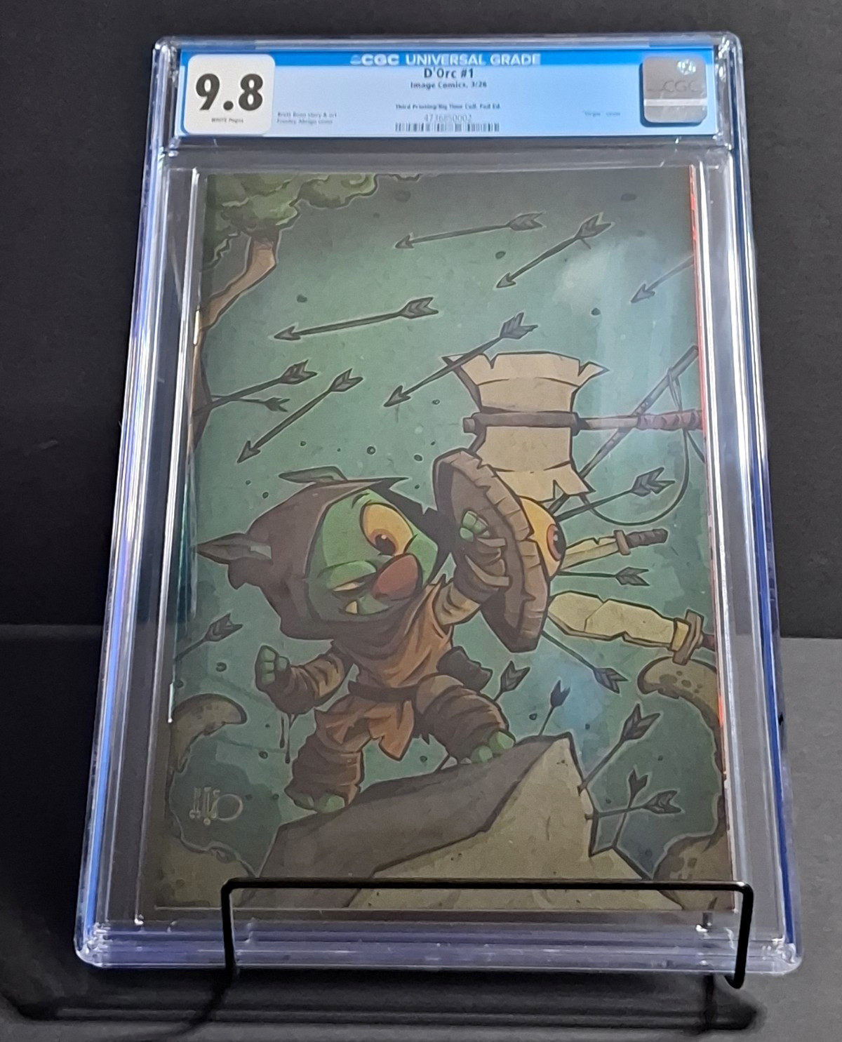 D'orc #1 3rd Print Megacon Virgin Foil