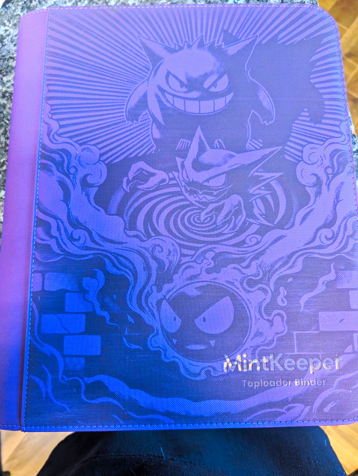 MintKeeper Pokémon Gengar Toploader Binder Purple 9-Pocket Double-Sided 252 MintKeeper Pokémon Gengar Toploader Binder Purple 9-Pocket Double-Sided 252